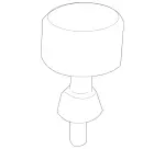 9984440 - Bumper/Fender/Hood: Stop Buffer for Mercedes-Benz Image