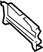 6224260U00 - Body: Bumper Cover Retainer for Infiniti Image