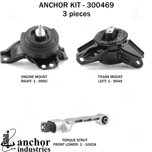 300469 - Engines &amp; Components: Anchor Engine Mount Kit for Anchor Image