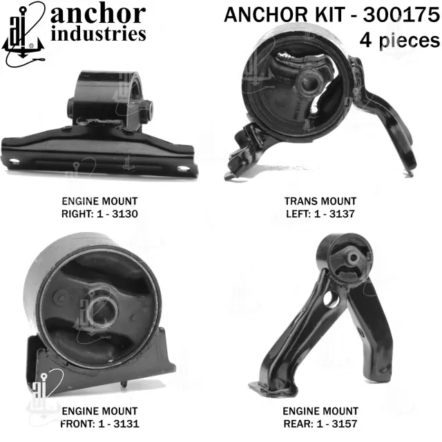 300175 - Engines &amp; Components: Anchor Engine Mount Kit for Anchor Image