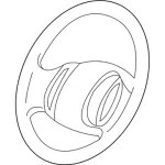 FL1Z3600CB - Steering: Steering Wheel for Ford: Expedition Image