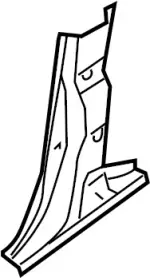 765707S030 - Body: Center Pillar Reinforced for INFINITI: QX56 Image