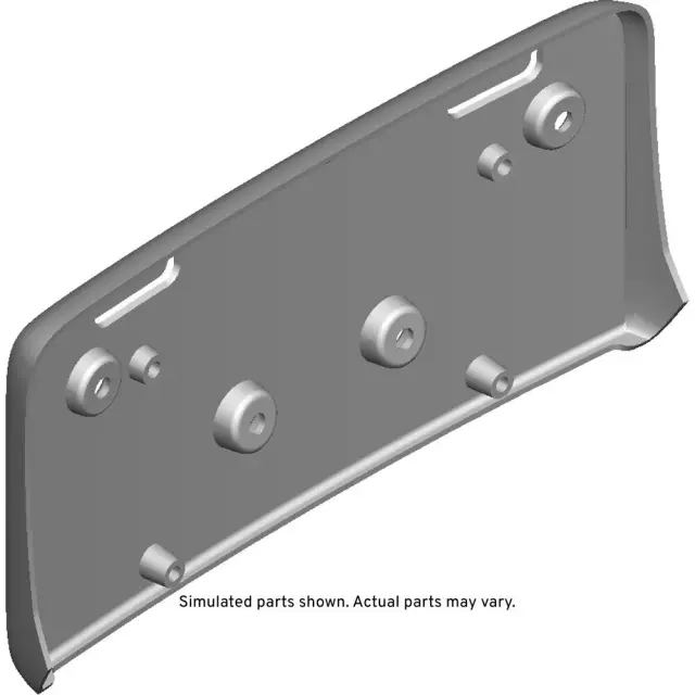 25798784 - Body: License Bracket for GMC: Terrain Image