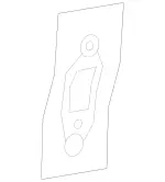 2466300400 - Side Panels: A-Pillar for Mercedes-Benz Image