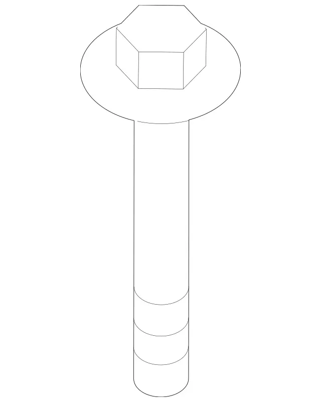 1120 - Cowl, Front Panel: Hexalobular Screw for Mercedes-Benz: E400, E450, E53 AMG, GLC43 AMG, S550e Image image