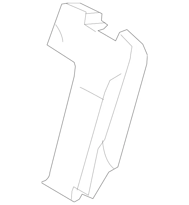 1669300016 - Folding Seat/Center Seat: Pad, Backrest for Mercedes-Benz: GL350, GL450, GL550, GL63 AMG, GLS350d, GLS450, GLS550, GLS63 AMG Image image