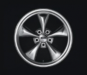 7E5Z1007H - Wheels: 17 In Polished Aluminum Wheel for Ford: Fusion Image