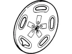 XF5Z1130BA - Suspension: Wheel Cover for Mercury: Villager Image