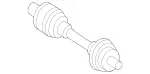 221330970164 - Front Axle: Drive Shaft for Mercedes-Benz: CLS63 AMG S, E63 AMG, E63 AMG S Image