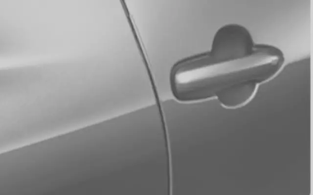 PT9364716011 - Exterior: Door Edge Guards, Magnetic Gray Metallic for Toyota: Prius, Prius Prime Image