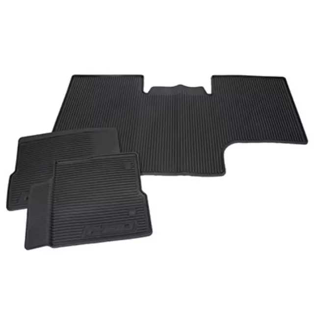 2010-2014 Ford F150 Crew Cab All Weather Rubber Floor Mats w/ Subwoofer OEM NEW - Ford (AL3Z-1613300-EA)
