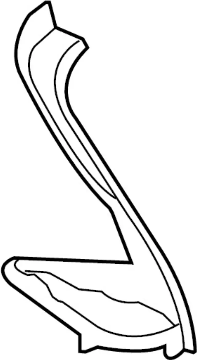 776511BA0A - Body: Rear Pillar for INFINITI: EX35, EX37, QX50 Image