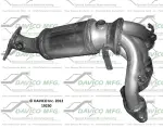 19250 - : Direct Fit Catalytic Converter for DAVICO CONVERTERS Image