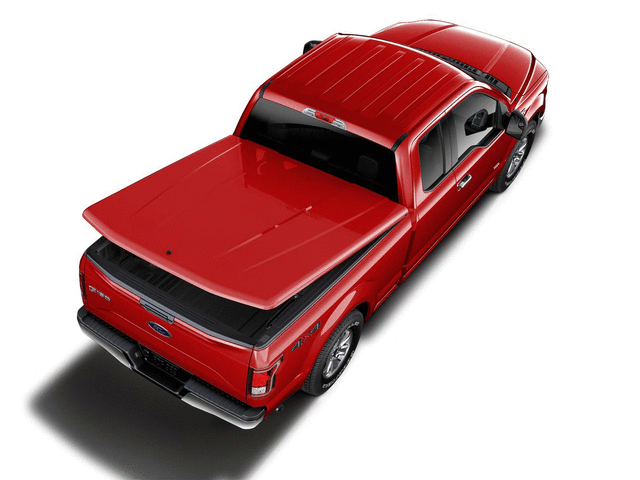 VML3Z84501A42AR - Exterior: Undercover Code Orange Hard One-Piece Tonneau for Ford Image