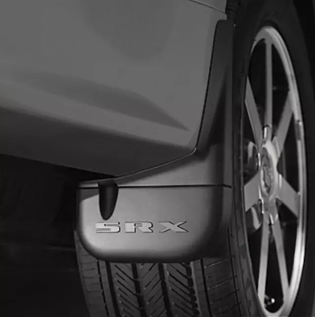 12498913 - Body: Slash Guards - Molded - Front w/ Logo Black for Cadillac: SRX Image