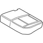 GN1Z5863805PB - Body: Cushion Cover for Ford: EcoSport Image