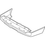 BL1Z17K835HA - Body: Bumper Cover for Ford: Expedition Image