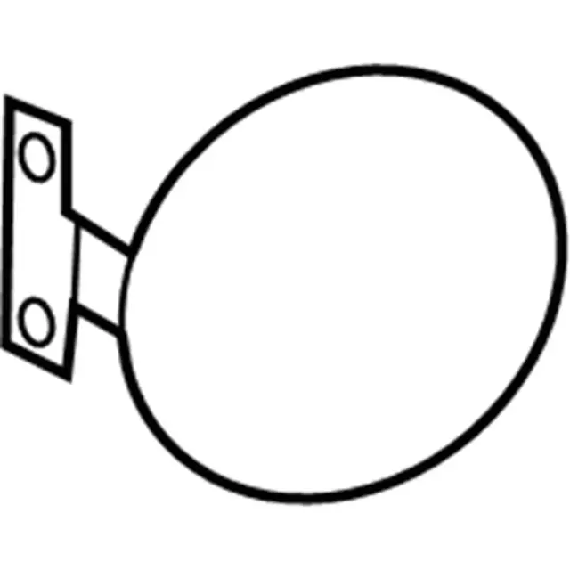 5L8Z78405A26AA - Body: Fuel Door for Ford: Escape | Mercury: Mariner Image