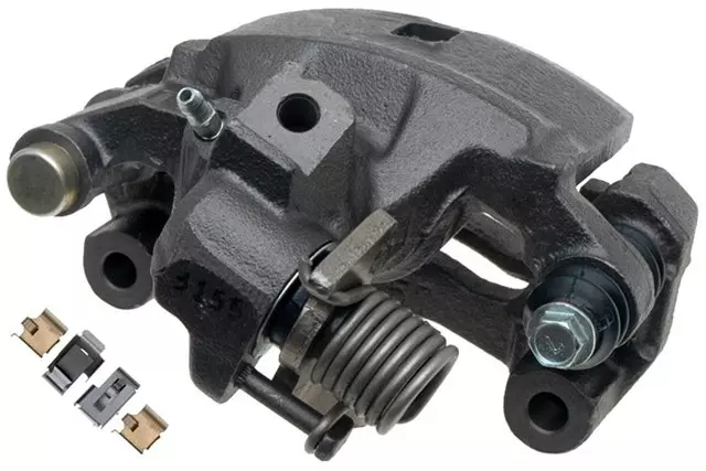 19140384 - : Rear Driver Side Disc Brake Caliper Assembly (Friction Ready Non-Coated), Remanufactured for GM Image
