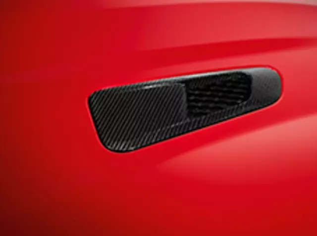 T2R25192 - Exterior: Bonnet Louvre, Silver Weave Carbon Fiber, Awd for Jaguar Image