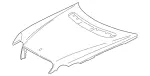 203880085728 - Attachment Parts: Hood for Mercedes-Benz Image