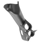 12192 - : GAUGE MOUNT, A-PILLAR, FULL, DUAL, 2 1/16", CORVETTE 97-02 C5 for AutoMeter Image