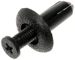 963112D - : Screw Rivet-Bumper/Cowl/Fascia - 8 mm Hole, 21 mm Stem, 20 mm Head for Dorman Image