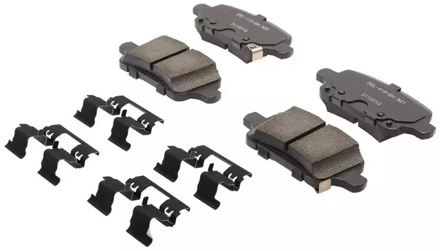 19428063 - Unclassified: Ceramic Rear Disc Brake Pad Kit with Clips for GM Image