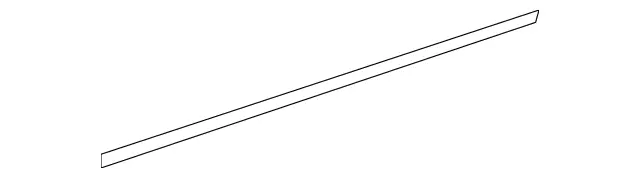 2306900180 - Front Doors: Trim Bar for Mercedes-Benz: SL500, SL55 AMG, SL550, SL600, SL63 AMG, SL65 AMG Image image