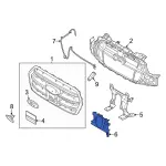 NK4Z61002A61AA - : 2022-2024 Ford E-Transit - Cover Plate for Ford: E-Transit Image