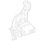 212620029164 - Front-End Assembly, Front Panel: Frame for Mercedes-Benz Image