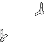 KB3Z2143001A - Body: Hinge for Ford Image