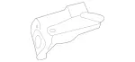 2048990614 - Side Walls: Holder for Mercedes-Benz Image