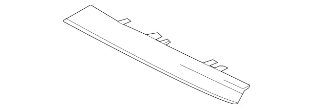 1668880885 - Detachable Parts: Trim Bar for Mercedes-Benz: GL350, GL450, GL550, GL63 AMG, GLS350d, GLS450, GLS550, GLS63 AMG Image image