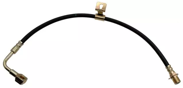 19173186 - : Front Driver Side Hydraulic Brake Hose Assembly for Chevrolet: C/K Pickup, R10, Suburban C10, Suburban K10, Suburban R10, Suburban V10, V10 | GMC: C1500 Pickup, K1500 Pickup, R1500 Pickup, Suburban C1500, Suburban K1500, Suburban R1500, V1500, V1500 Suburban Image