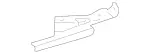 21068028357D66 - Body: Scuff Plate for Mercedes-Benz Image
