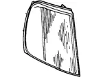 F75Z13200ACCP - : Parking Light - Without Bulb for Ford Image
