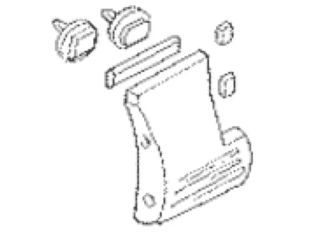 F32Z16003AA - Body: Lower Molding for Ford: Probe Image