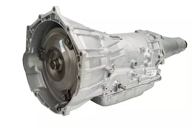 24229174 - : 4-Speed Automatic Transmission Assembly, Remanufactured for Cadillac: Escalade | Chevrolet: Avalanche 1500, Express 1500, Express 2500, Silverado 1500, Suburban 1500, Tahoe | GMC: Savana 1500, Savana 2500, Sierra 1500, Yukon, Yukon XL 1500 Image