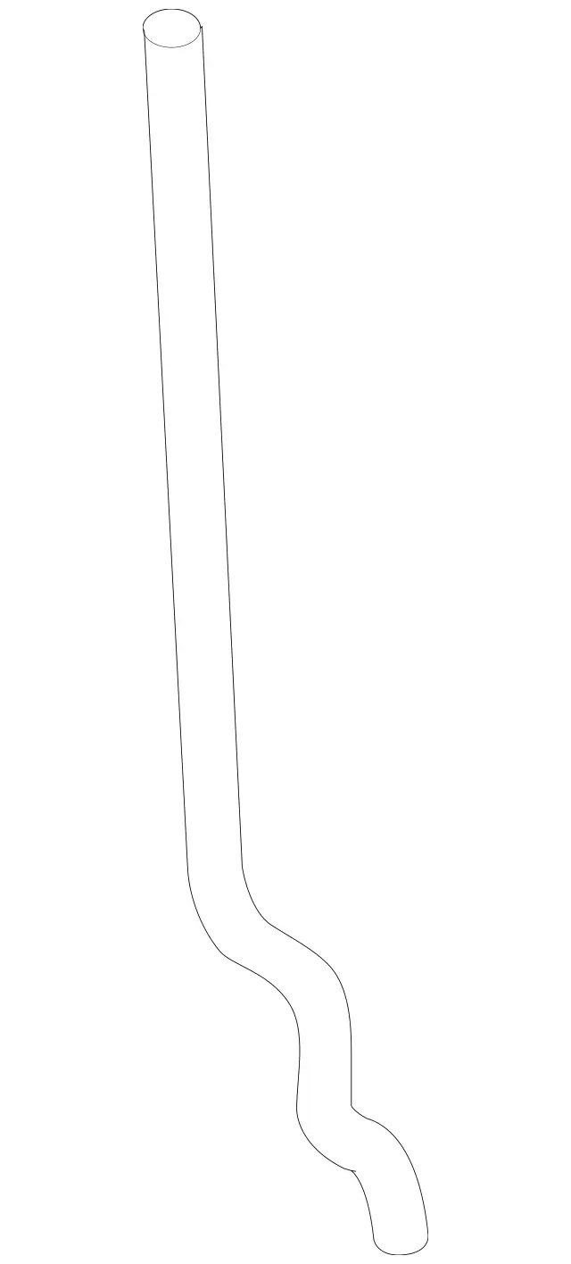 2197330239 - Body: Lock Rod for Mercedes-Benz Image