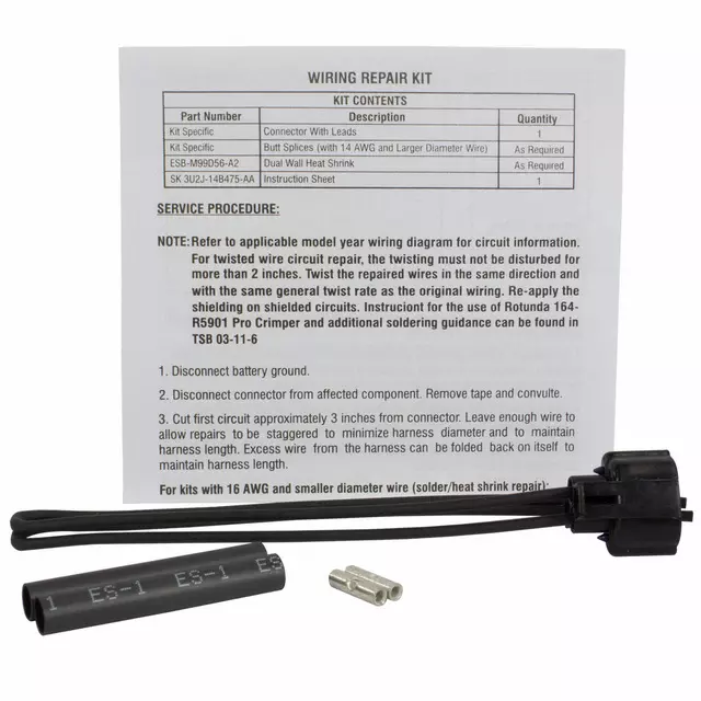 CU2Z14S411SA - : Wire Assembly for Ford Image