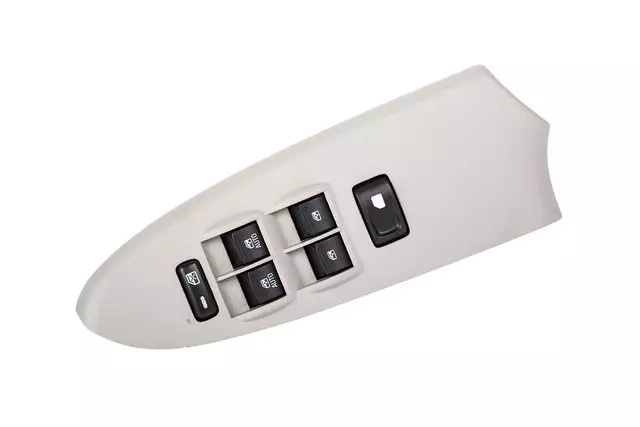 25867003 - : Gray Driver Side Door Lock and Side Window Switch for ACDelco Image