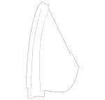 23068001787376 - Body: Side Cover for Mercedes-Benz Image