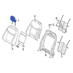 NZ6Z26611A08AA - : Headrest for Ford: Maverick Image