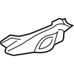 FR3Z63111C32A - Body: Side Support for Ford: Mustang Image