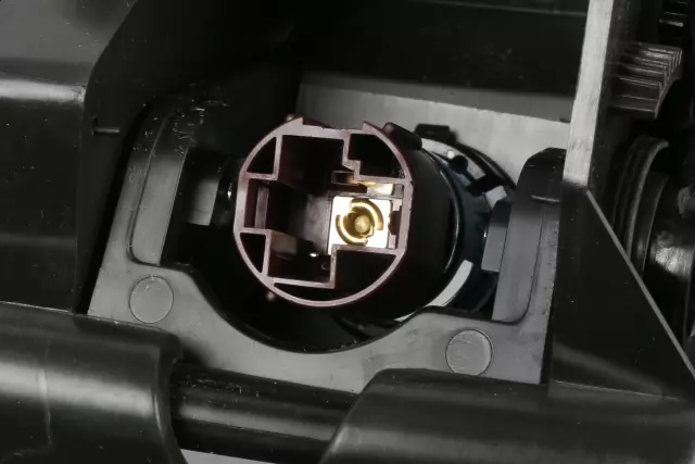 Black Front Floor Console Trim Plate - GM (84566913)