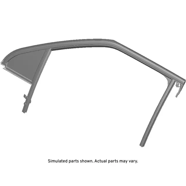 84896096 - : Front Driver Side Door Window Weatherstrip for Chevrolet: Blazer Image