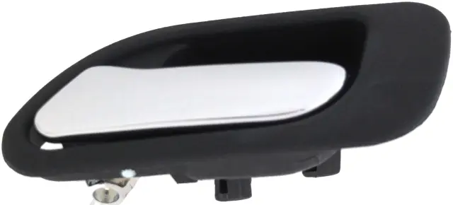 81605 - : Interior Door Handle Rear Left Chrome Lever/Black Housing for Dorman Image