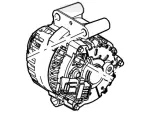 4U2Z10V346AARM - : Alternator for Ford: Focus Image