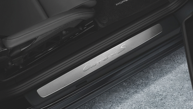 99104480204 - Exterior: Door Entry Guards in Stainless Steel for Porsche: 911 Image
